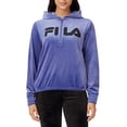 thumbnail image 1 of Fila Womens Velour Quarter Zip Hoodie, 1 of 3