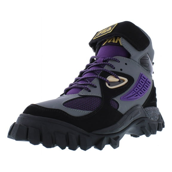 Fila Yak Boots Mens Shoes Size 7.5, Color: Purple/Black/Grey