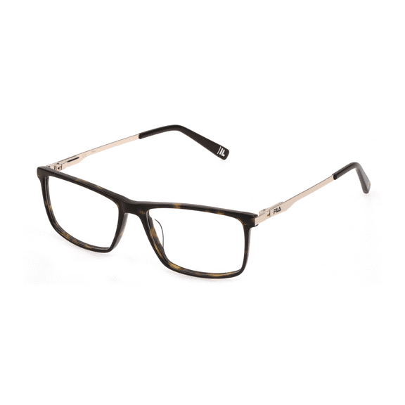 Fila eyeglasses VFI296 MAN 54/15/145 0722 AVANA SCURA LUCIDA