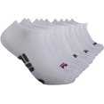 thumbnail image 1 of Fila womens No Show Socks, White 10 Pack, One Size US, 1 of 4