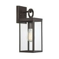thumbnail image 1 of Filament Design 1-Light Oil Rubbed Bronze Outdoor Wall Lantern Sconce, 1 of 3