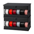 thumbnail image 1 of Aokeyee 3D Printer Filament Storage Box with Waterproof Zipper, 2 Pack Filament Holder Up to 12 Rolls 3D Printing Accessories Rack for Home, Office, 1 of 6