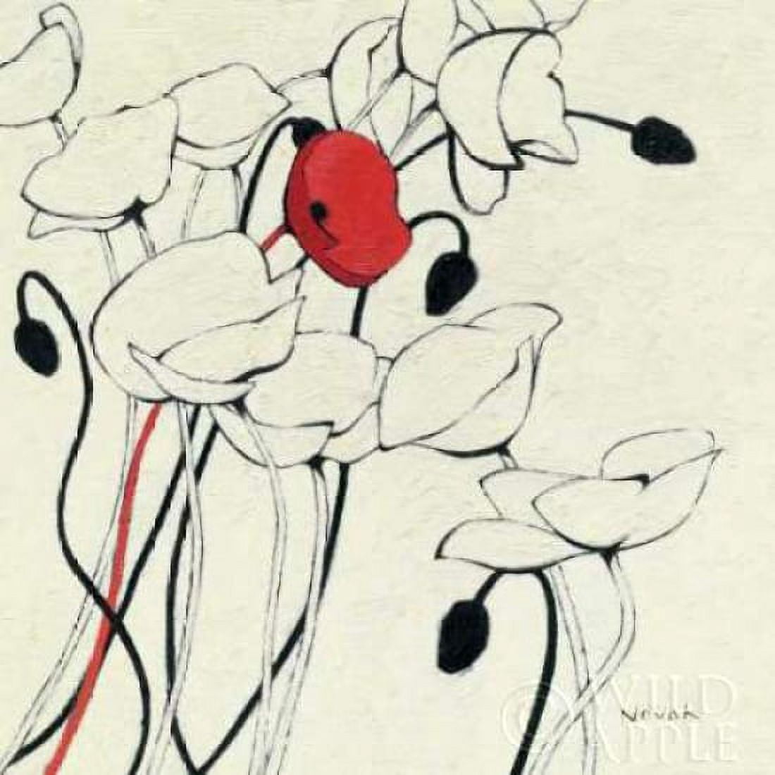 Filament de Vie I Canvas Art - Shirley Novak (24 x 24)