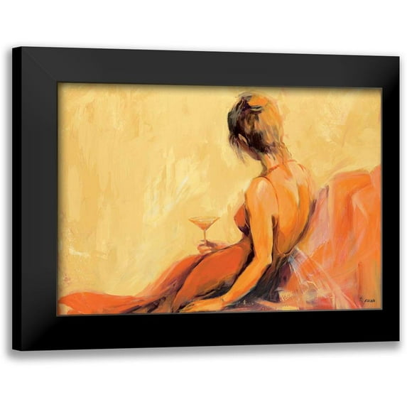Filatov, Elena 14x11 Black Modern Framed Museum Art Print Titled - Just for one drink