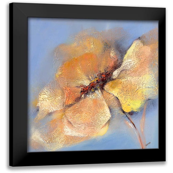 Filatov, Elena 15x15 Black Modern Framed Museum Art Print Titled - Bright Anemone I