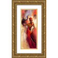 thumbnail image 1 of Filatov, Elena 8x14 Gold Ornate Wood Framed with Double Matting Museum Art Print Titled - Tanzabend II, 1 of 4
