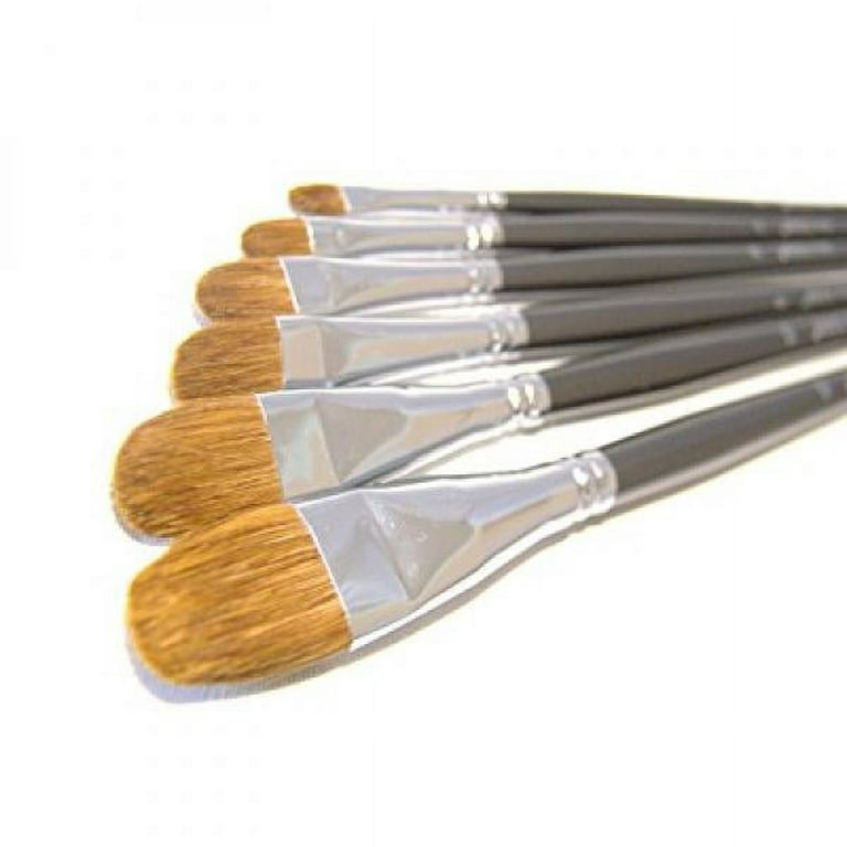 Large paintings require large brushes! My recommended art supplies are