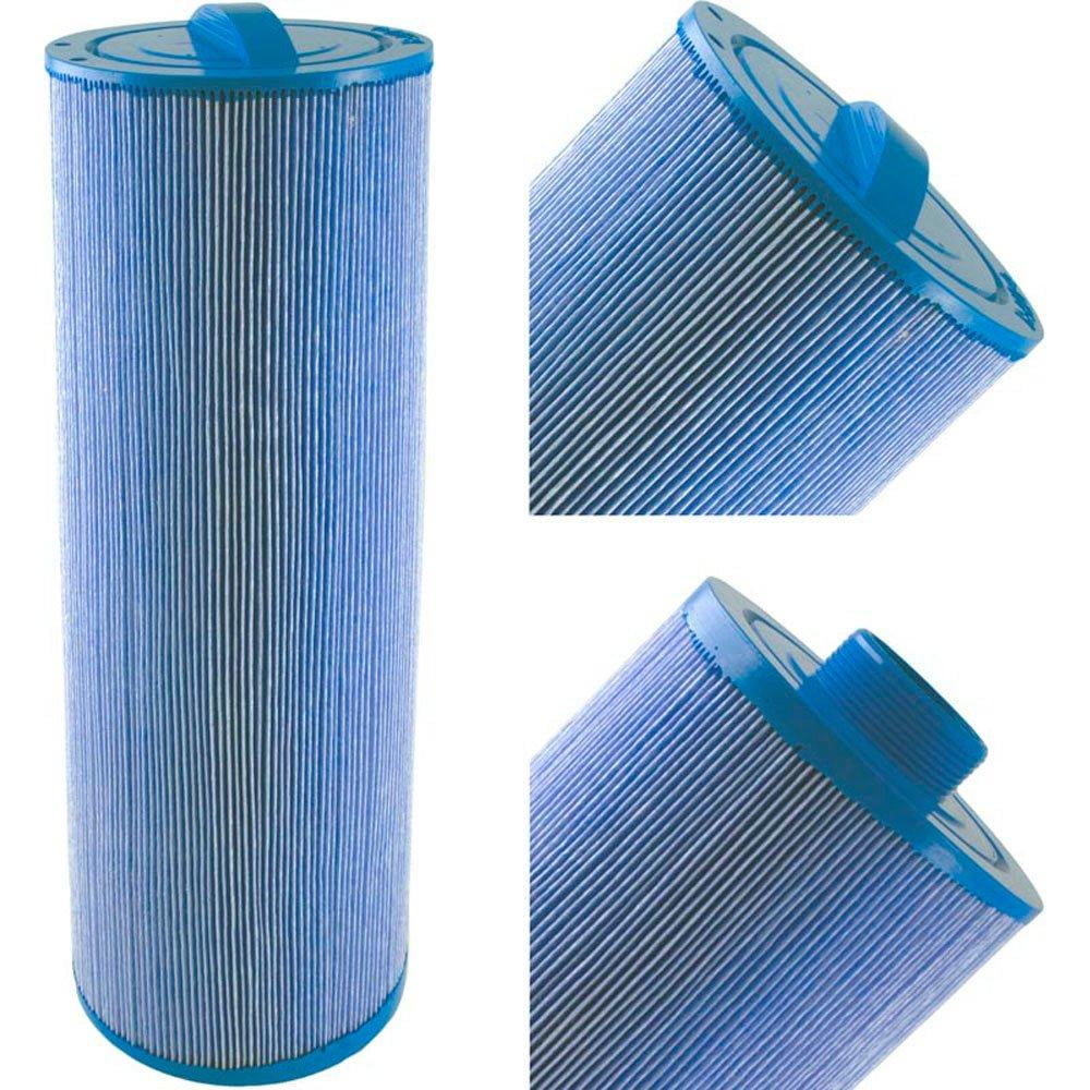 Blue Polyester Core Pool Filter Cartridge with Crescent Handle