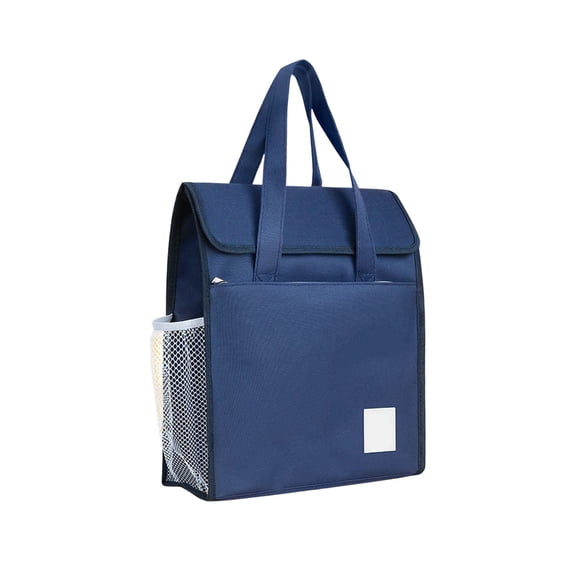 File Bag, Large Capacity Double Layer Student Tote with Handles for Books, Documents, and School Supplies