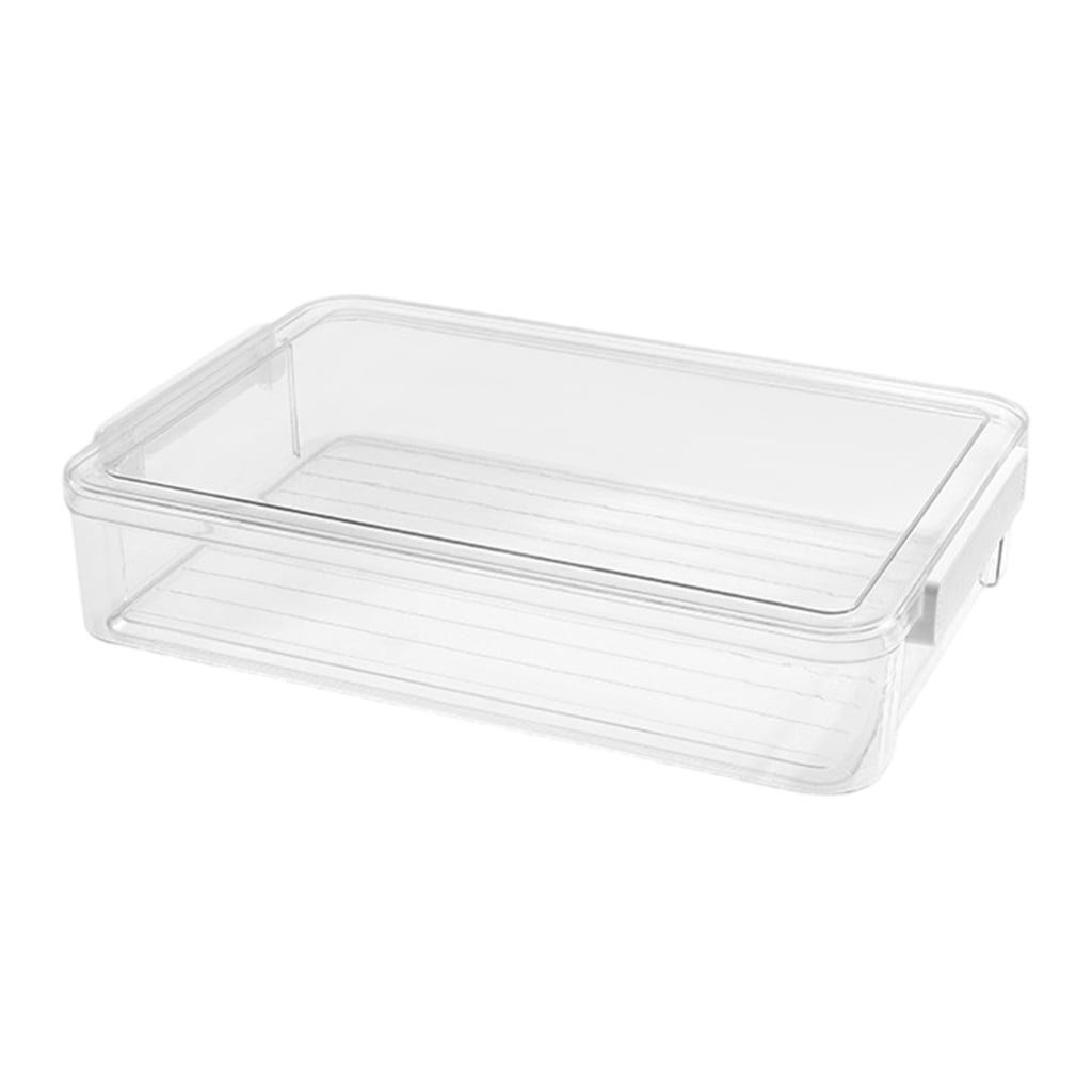 File Box Clear Paper Storage Box Stackable Filing Box File Organizers ...