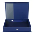 thumbnail image 1 of File Box Document Folder Organizer Desk Student Desktop Storage Files, 1 of 5