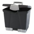thumbnail image 1 of File Box with Tray, Letter, 11.5" x 14.3" x 13", Black, 4/Carton, 1 of 4