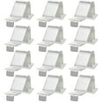 thumbnail image 1 of File Cabinet Accessories Bookcase Shelf Clips Metal Iron Shelving Clamps Laminate 12 Pcs, 1 of 6