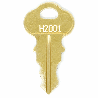 File Cabinet , Desk or Cubicle Replacement Key for CompX Chicago H2077