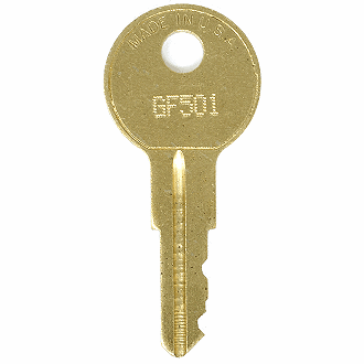 File Cabinet , Desk or Cubicle Replacement Key for General Fireproofing GF908