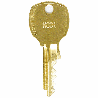 File Cabinet , Desk or Cubicle Replacement Key for General Fireproofing M904