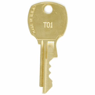 File Cabinet , Desk or Cubicle Replacement Key for General Fireproofing T570