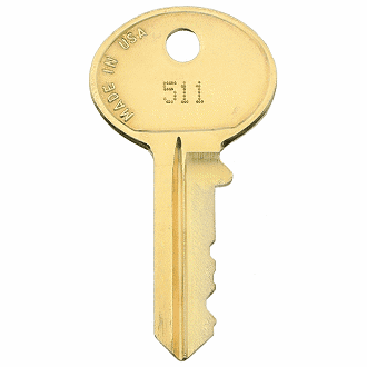 File Cabinet , Desk or Cubicle Replacement Key for Hudson 689