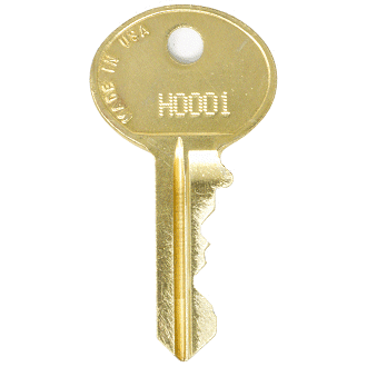 File Cabinet , Desk or Cubicle Replacement Key for Hudson H1263