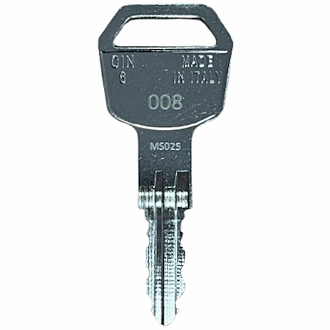 File Cabinet , Desk or Cubicle Replacement Key for IKEA 008