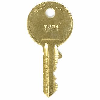 File Cabinet , Desk or Cubicle Replacement Key for Invincible IN26