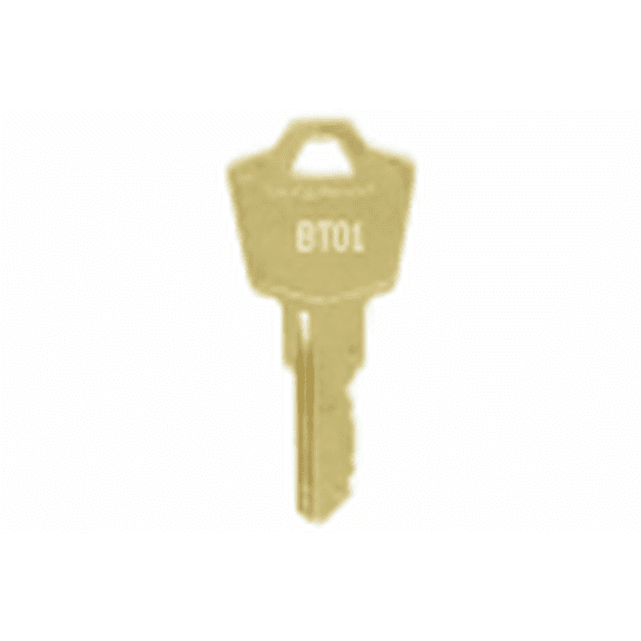 File Cabinet , Desk or Cubicle Replacement Key for Meridian BT106