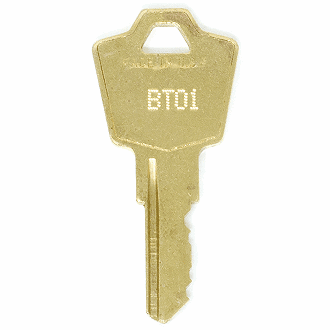 File Cabinet , Desk or Cubicle Replacement Key for Meridian BT16