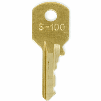 File Cabinet , Desk or Cubicle Replacement Key for Steelcase S100
