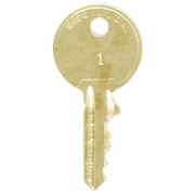 File Cabinet , Desk or Cubicle Replacement Key for Yale Lock 1302