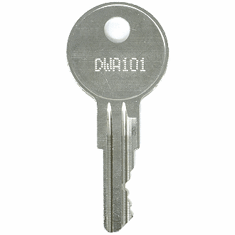File Cabinet , Desk or Cubicle Replacement Key for Yale Lock DWA257