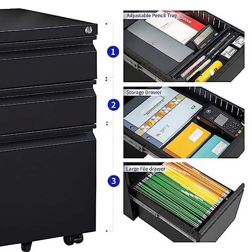 File Fully Assembled Filing Rolling File with