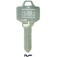 thumbnail image 1 of Kaba Ilco Corp. File Cabinet Key - Nickel-Plated - Pack of 1, Silver, 1 of 1