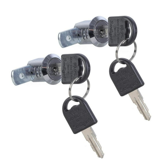 File Cabinet Lock set with 2 Keys Keyed Different Locks Metal Lock ...