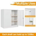 File Metal for Home Office, Metal Storage with