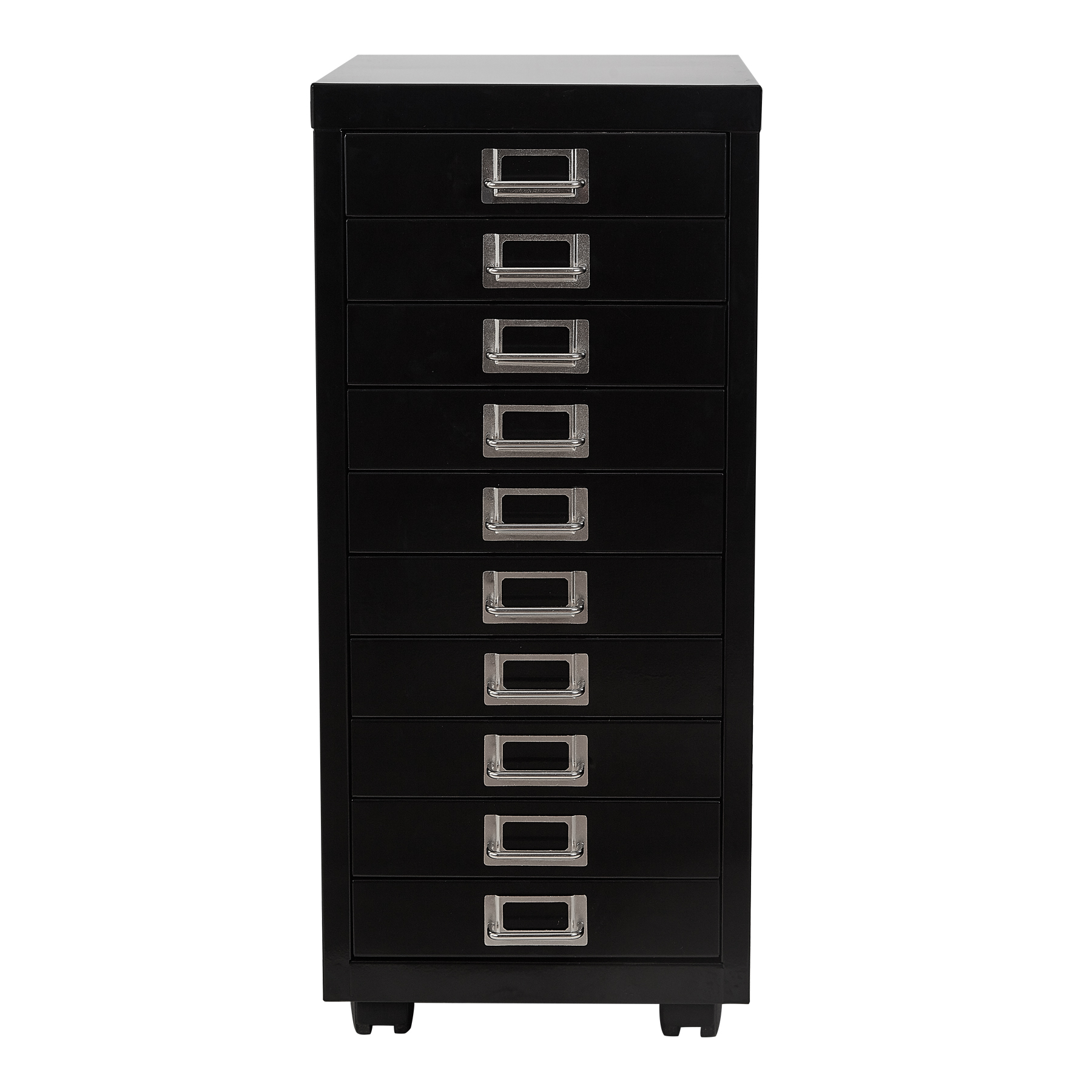 File Cabinet Mini 10 Tier Metal File Organizer Document Organizer with ...