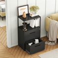 File with Shelves & 2 Lockable Drawers Home Office Lockable
