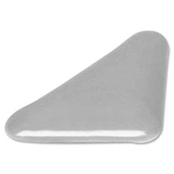 File Cabinet Sliders, Triangle, 4-PK, Gray