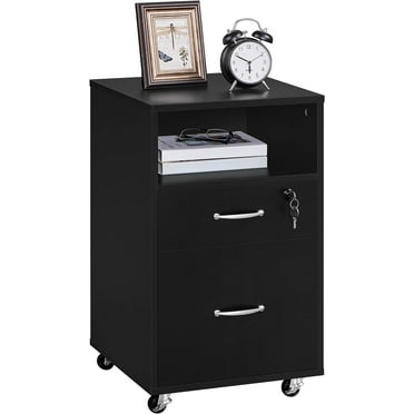 Seagrass Rolling File Cabinet - Home Filing Cabinet - Hanging File ...