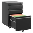 File with Lock,Filing 3 Drawer,Fully Assembled Under