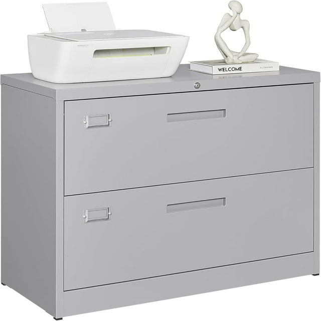 File 4 Drawer Metal Lateral Filing Organization with