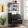 File for Home Office with Lock 2 Drawer, Office Organization