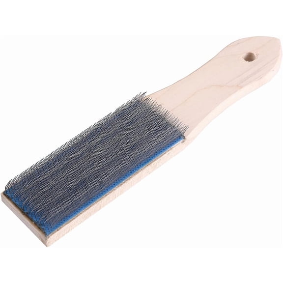 File Card and Brush, 8''File Cleaner Carded, 1 Pack File Card1