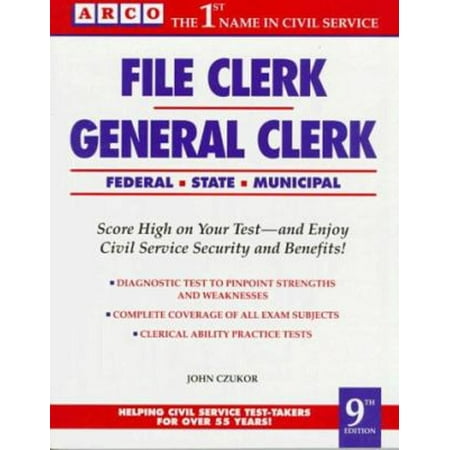 Pre-Owned File Clerk/General Clerk 9th Ed (Paperback) 0671847147 9780671847142