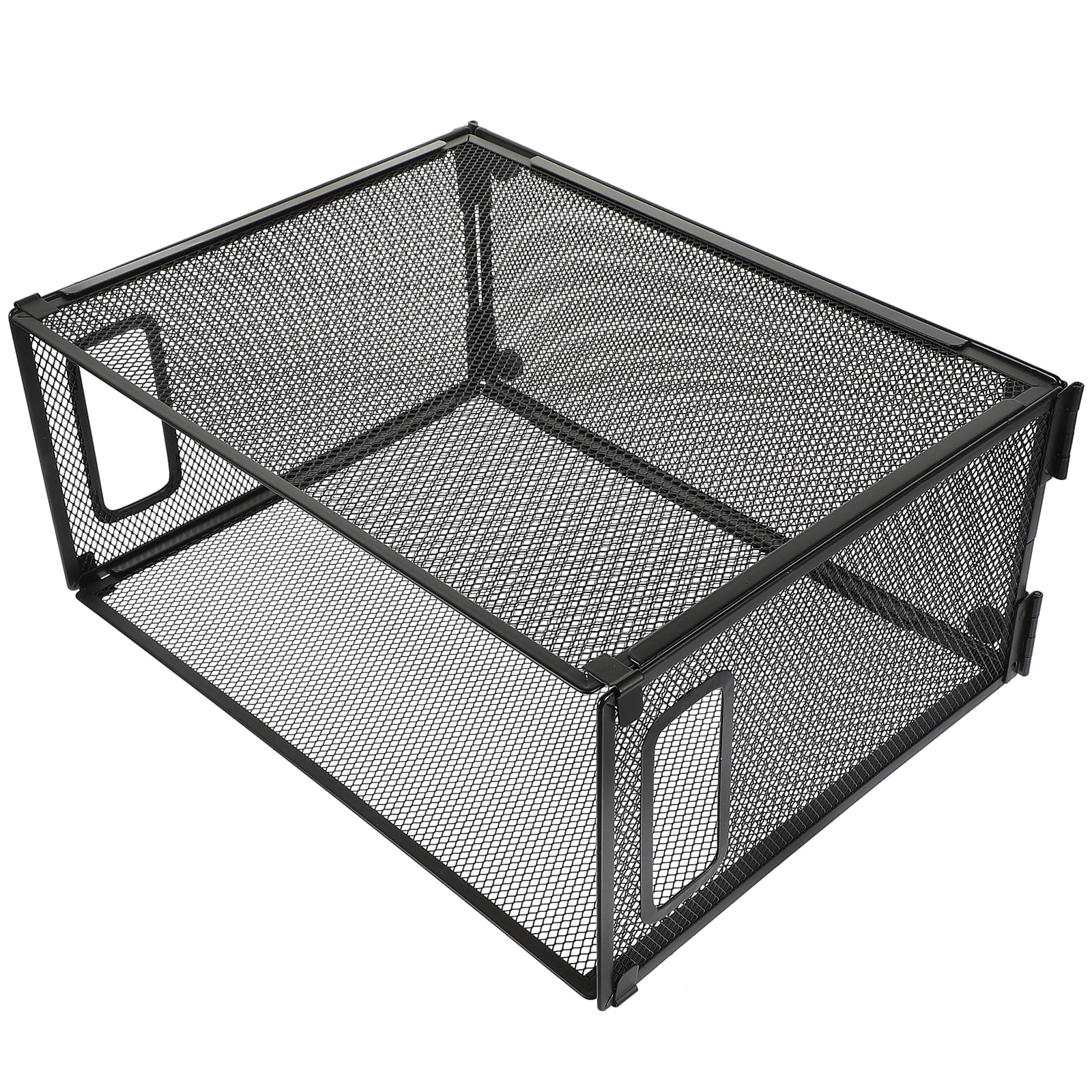 File Container Desk Rack Paper Holder Organizers Office Black - Walmart.com