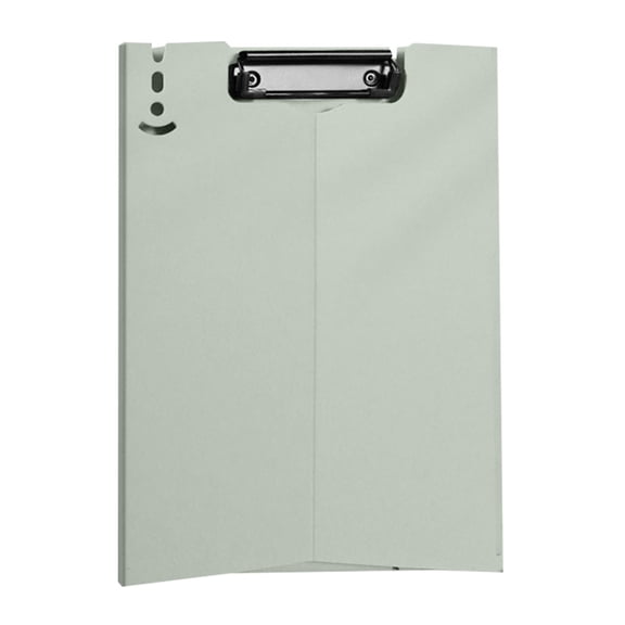 File Cover Folder Clipboard, Profile Clip File Folder, File Organizer, Flip Writing Pad, PP File Clipboard for A4 and Letter Size Business, Office, Restaurant,Papers Vertical, 6 colours(Mint Green)