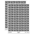 thumbnail image 1 of File Double Border Sticker Set - Black - Matte Finish - 1.25" Mini, 1 of 7