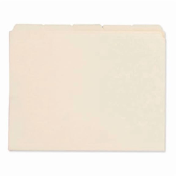 File Folder- .2-Cut Tab- 11 Pt.- Letter- Manila