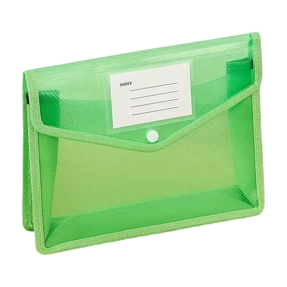 File Folder,Folders Letter Size,Plastic Wallet Folder Envelope Poly Envelope Expandable File Wallet Document Folder,13*10*3IN Legal Size(Green)