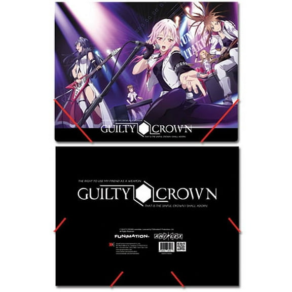 File Folder - Guilty Crown - New Group Elastic Band Document Anime ge26097