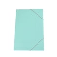 thumbnail image 1 of File Folder, Heavy Duty Macaron Thickened Tear-Resistant Plastic Document Organizer with Elastic Cord, Waterproof File Pocket, A4 Size 12.4" X 9.3", 1 Pack for School Office Business, 1 of 7